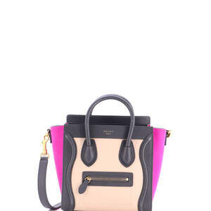 Celine Tricolor Luggage Bag Leather #238661C11B